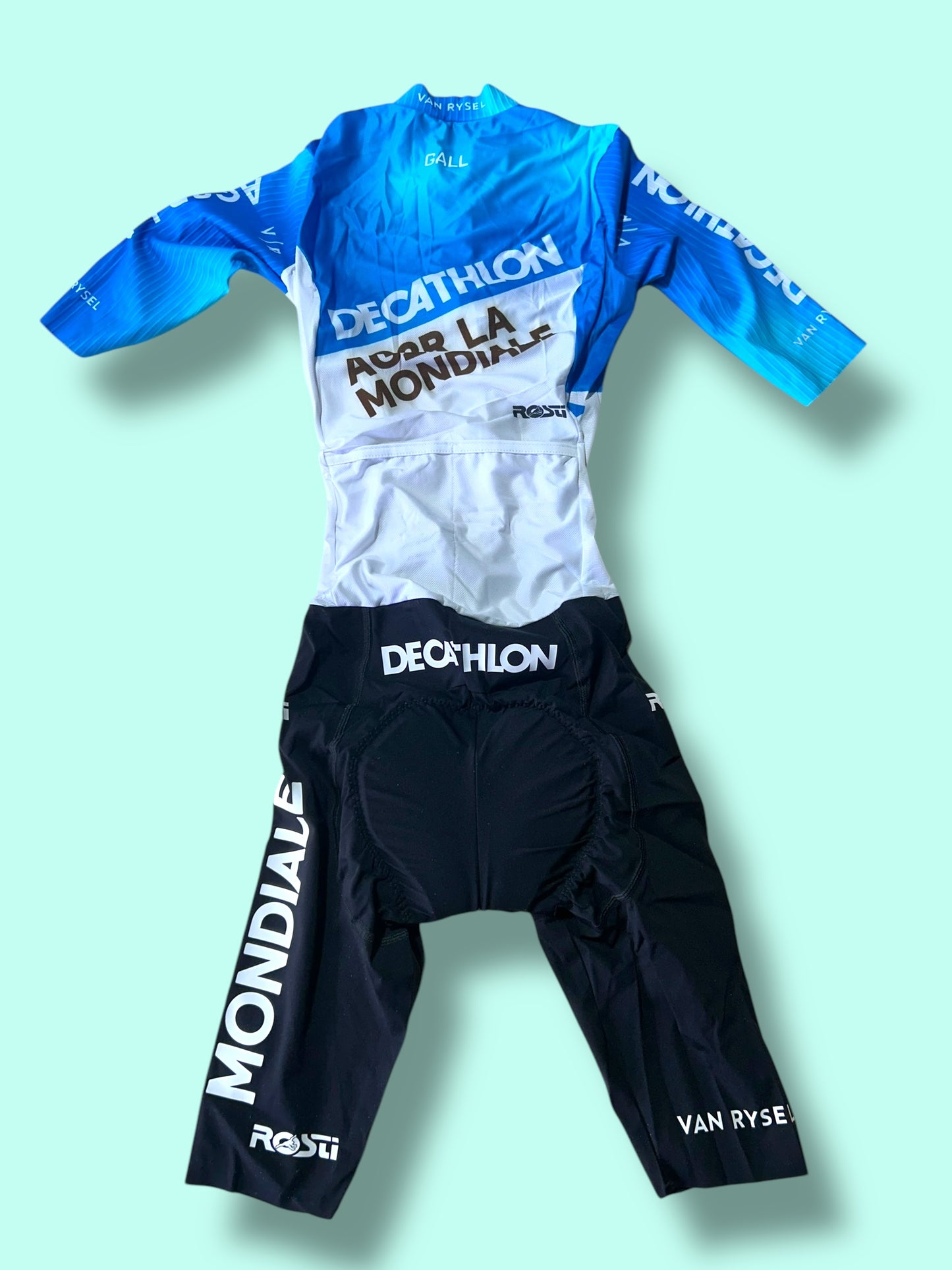 Aerosuit FELIX GALL Roadsuit| Decathlon AG2R La Mondiale  | Rosti | Pro Cycling Kit