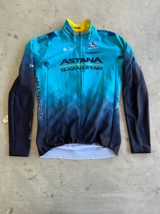 'Versa' Long Sleeve Jersey | Giordana | Astana Qazaqstan | Pro-Issued Cycling Kit