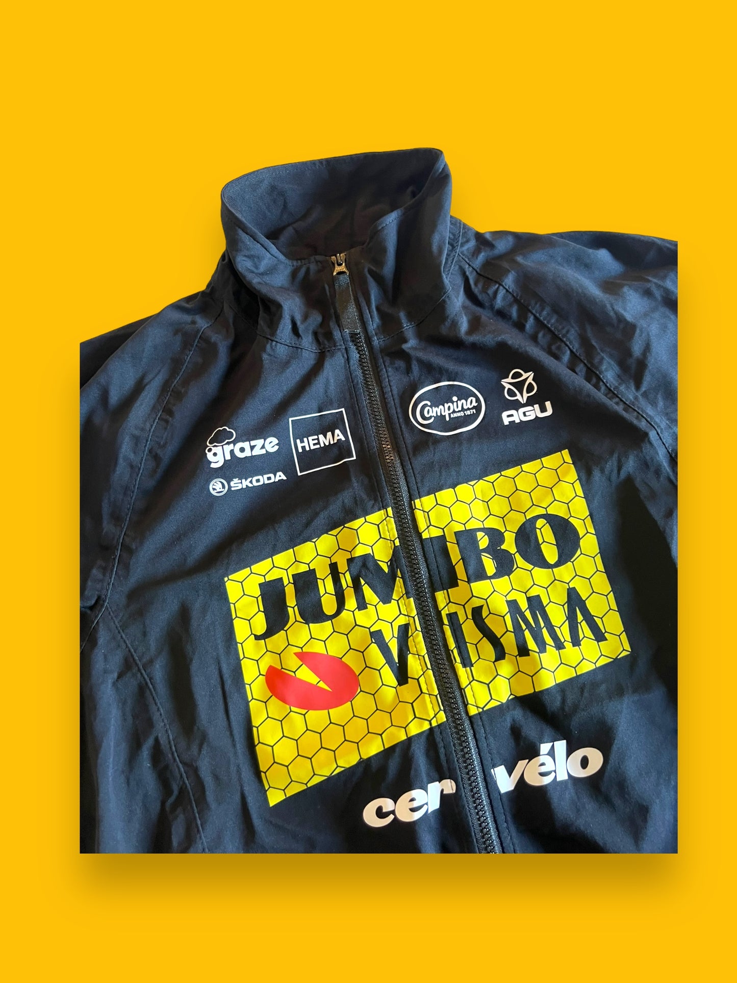 Light Rain Jacket | Agu | Jumbo Visma | Pro Cycling Kit