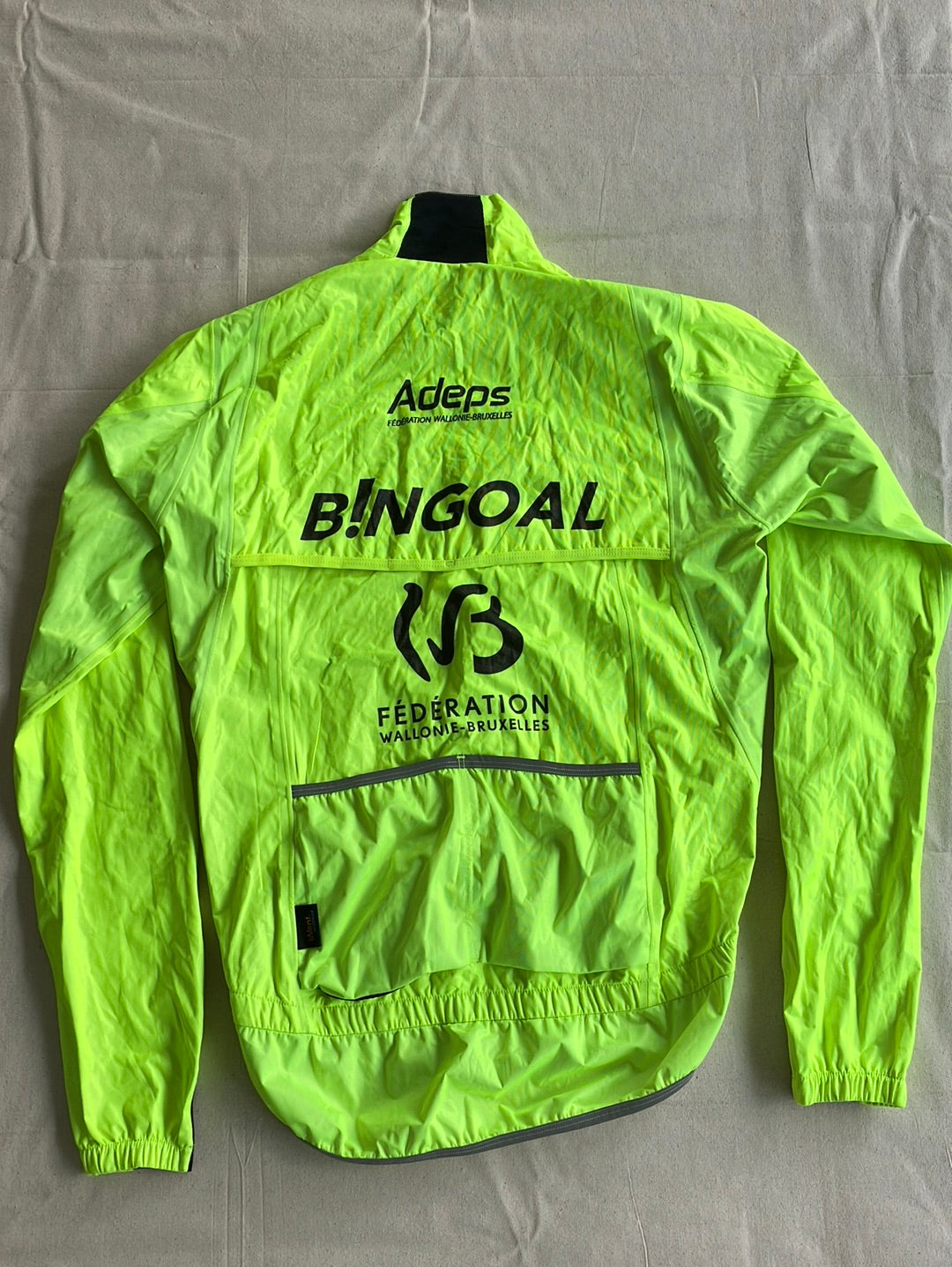 Rain Jacket | Vermarc | Bingoal WB Pro Team | Pro Cycling Kit