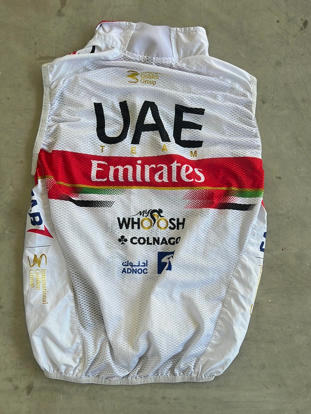 Light Wind Vest / Gilet | Gobik | UAE Emirates | Pro-Issued Cycling Kit