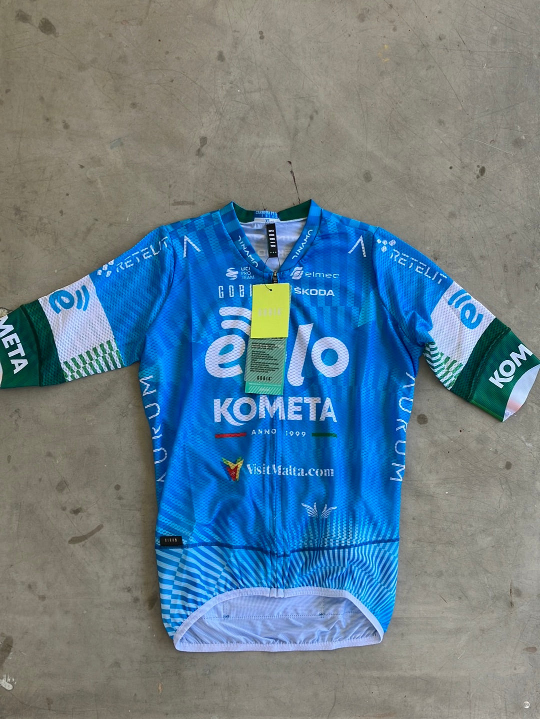 Summer Jersey Short Sleeve Lightweight | Gobik | Eolo Kometa | Pro-Issued Cycling Kit