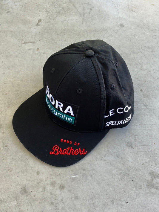 Casual Cap - Snap Back Podium Cap | Le Col | Bora Hansgrohe | Pro-Issued Cycling Kit