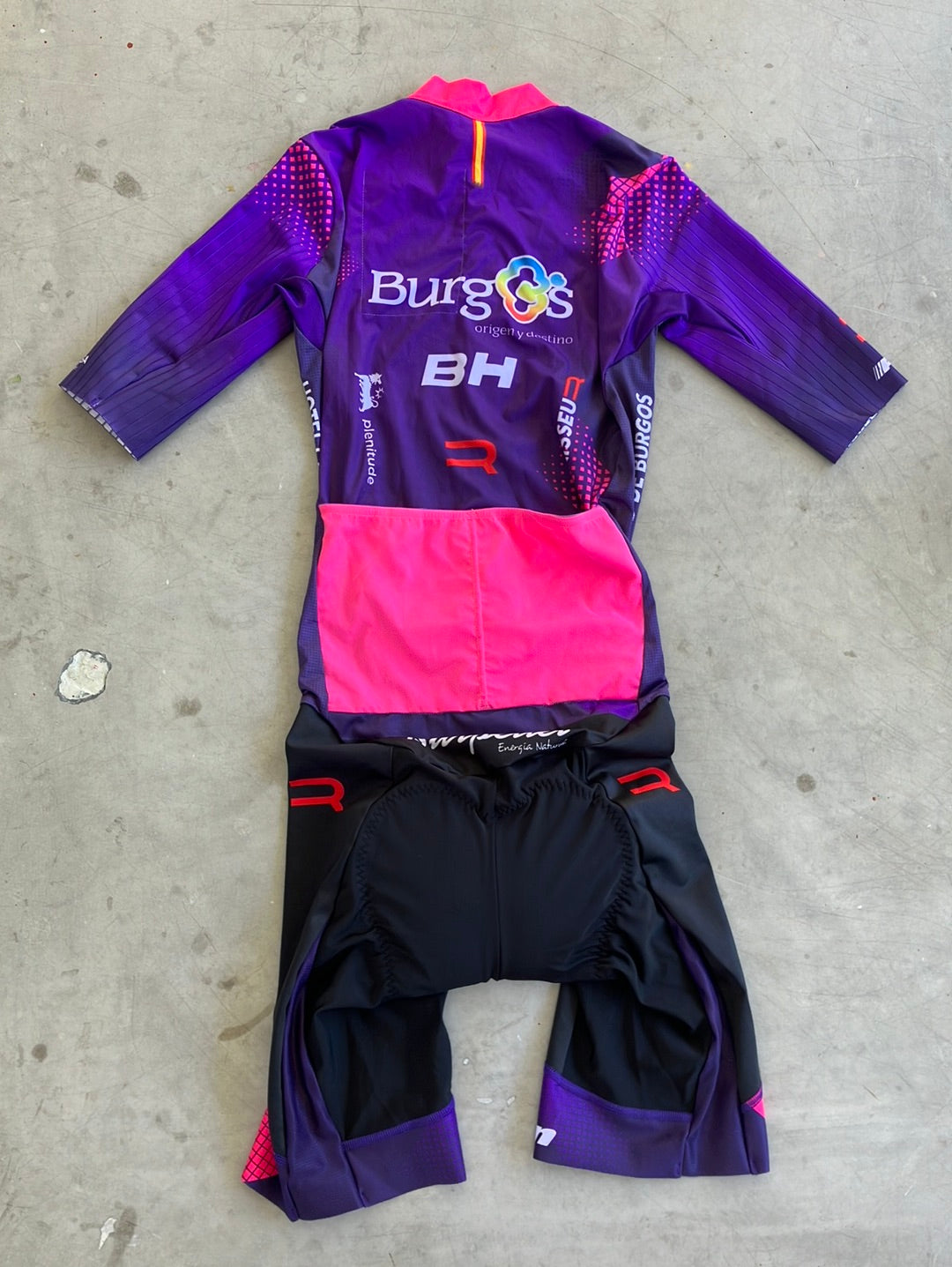 Burgos BH | Finisseur Race Suit | M | Purple | Pro-Issued Team Kit ...