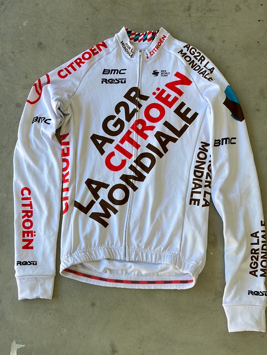 Long Sleeve Jersey Thermal Winter Cycling | Rosti | AG2R Citroen | Pro Cycling Kit