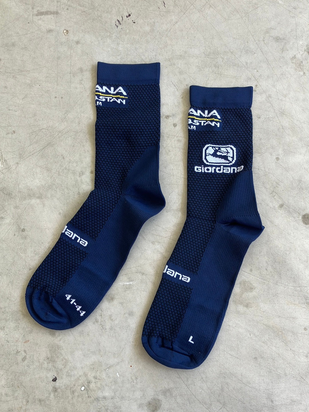 Race Socks | Giordana | Astana Qazaqstan | Pro-Issued Cycling Kit