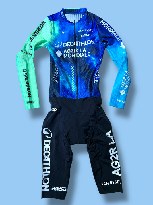 TT Suit Time Trial Aerosuit CLM  | Decathlon AG2R La Mondiale  | Rosti | Pro Cycling Kit