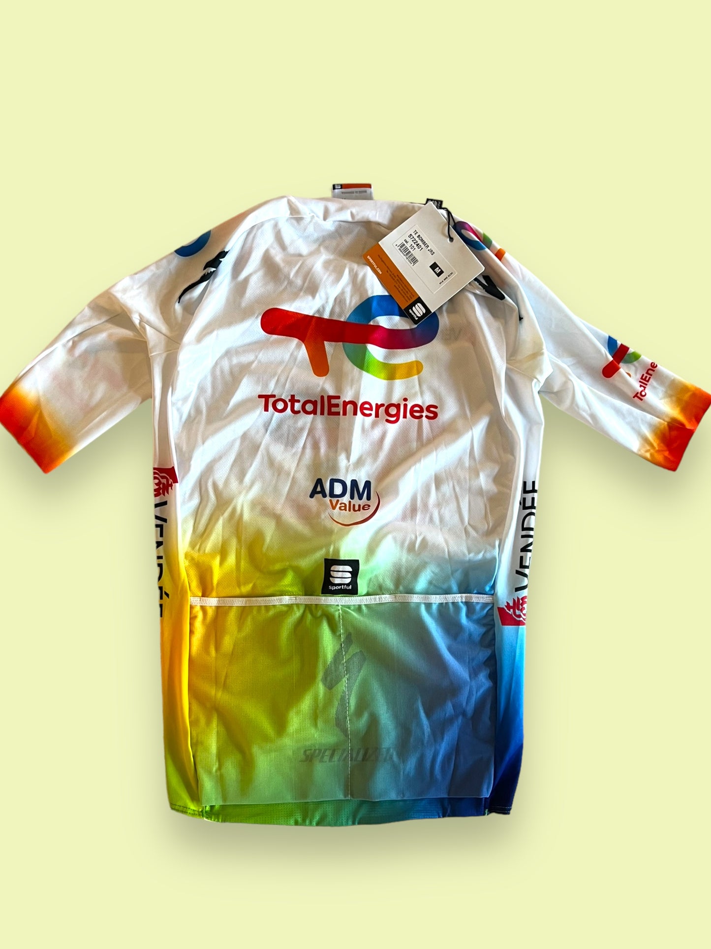 Short Sleeve Jersey  Bomber| Sportful | Total Energies | Pro Cycling Kit