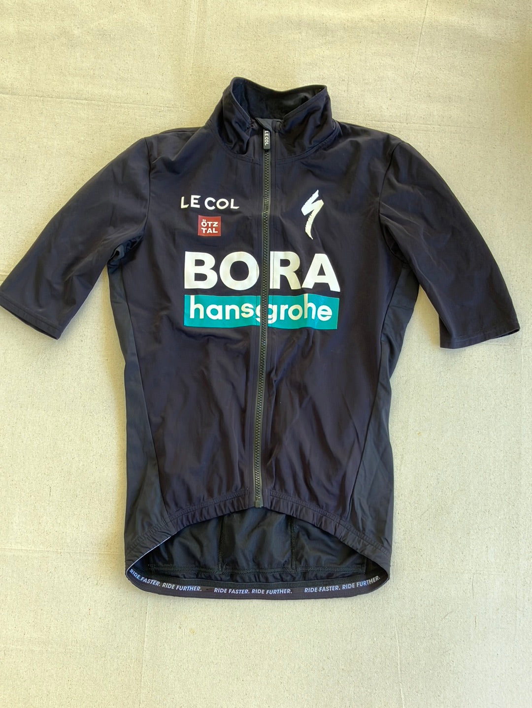 Rain Jersey Short Sleeve Waterproof | Le Col | Bora Hansgrohe | Pro Cycling Kit