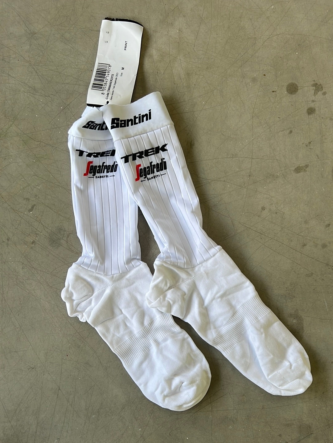 Aero Socks | Santini | Trek Segafredo | Pro-Issued Cycling Kit