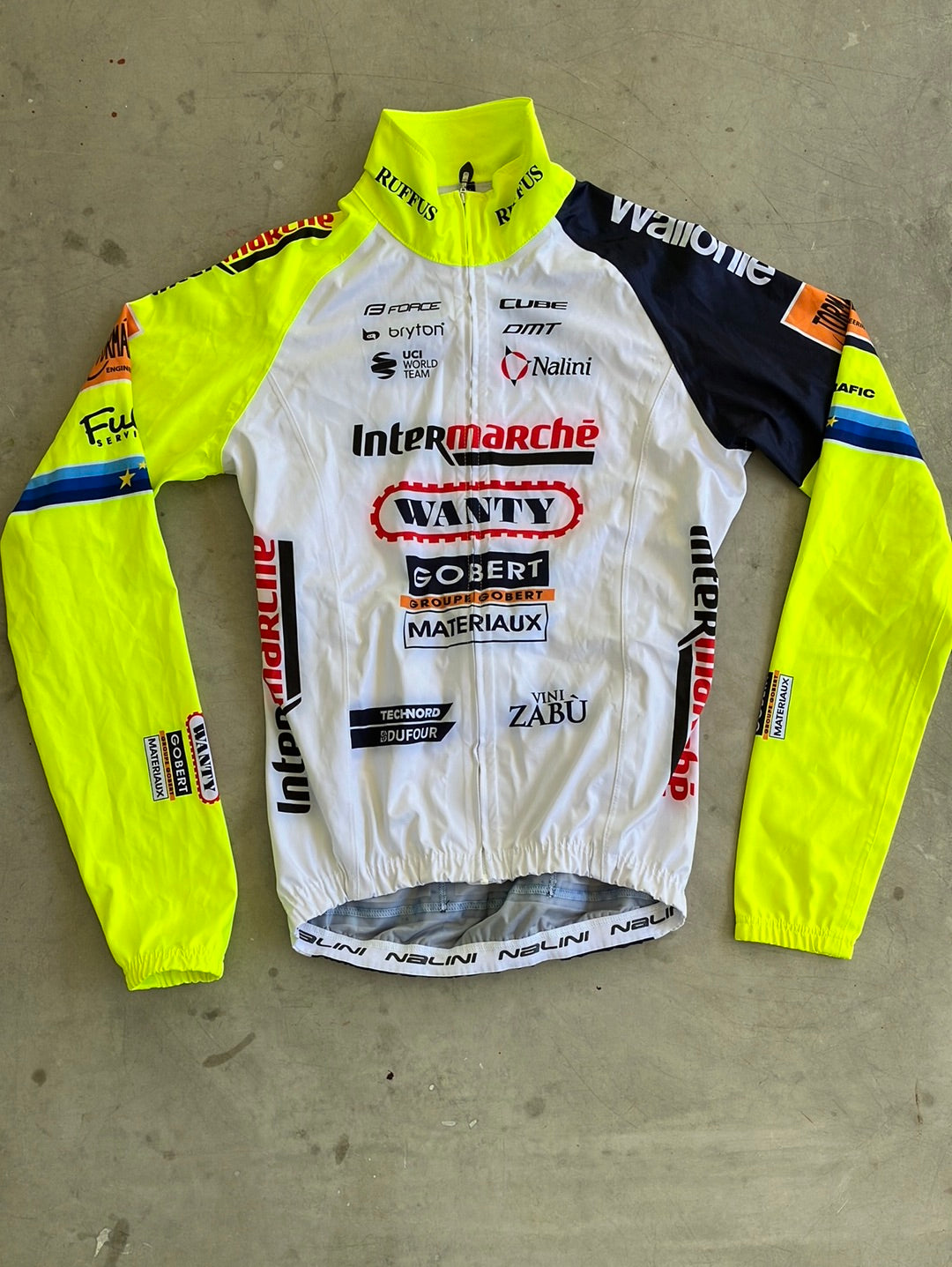 Intermarche | Nalini Rain Jacket | Pro-Issued Team Kit – Pro Cycling ...
