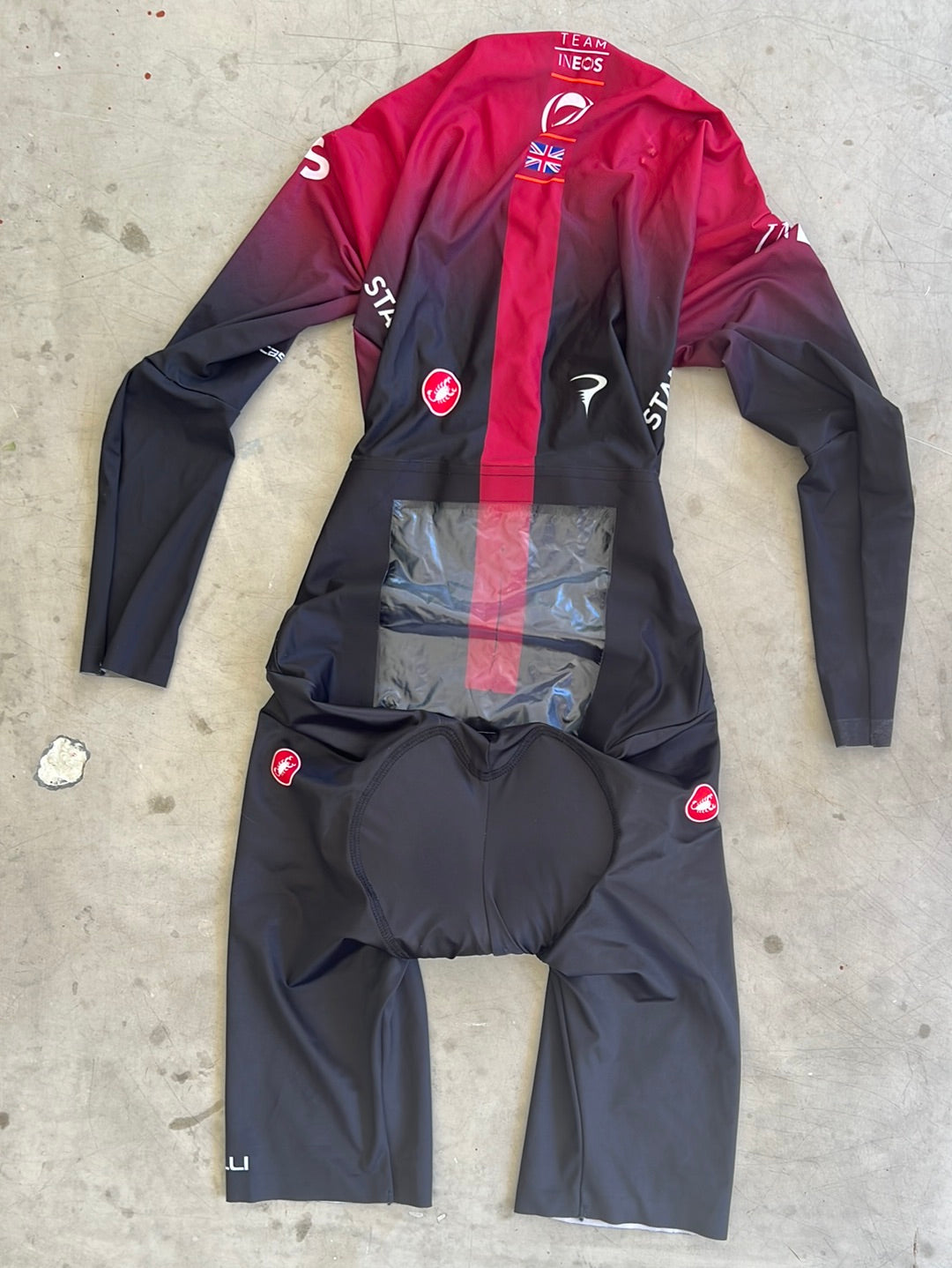 TT Time Trial Suit - Ian Stannard Skinsuit Bodypaint 4.0 | Castelli | Ineos  | Pro Cycling Kit