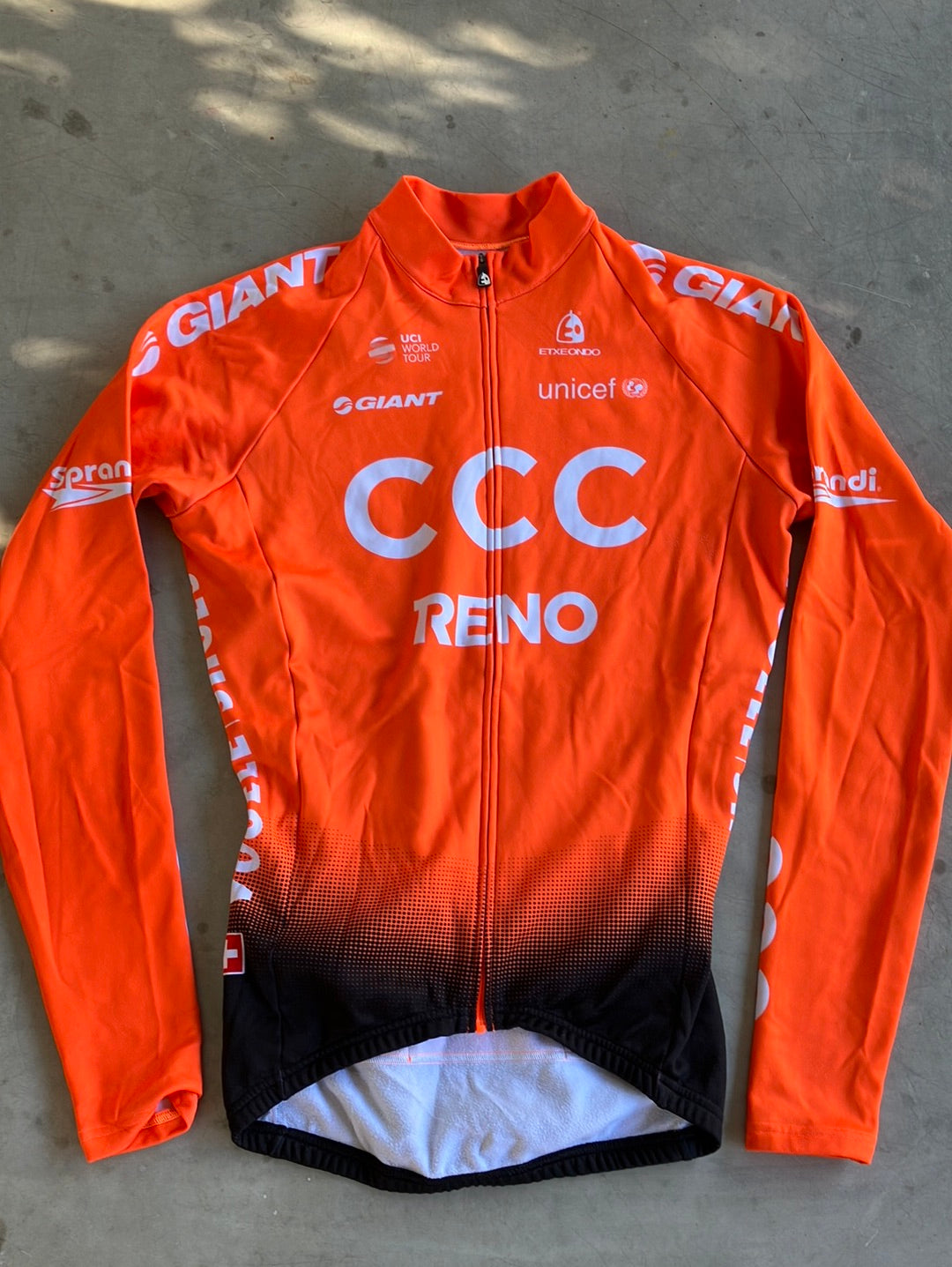 Long Sleeve Jersey Winter Thermal |Extendo |CCC Reno Giant |Pro Cycling Kit