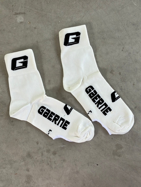 Bardiani | Gaerne - Spring Thermal Shoe Covers | White | 40-43 | Pro-Issued Team Kit