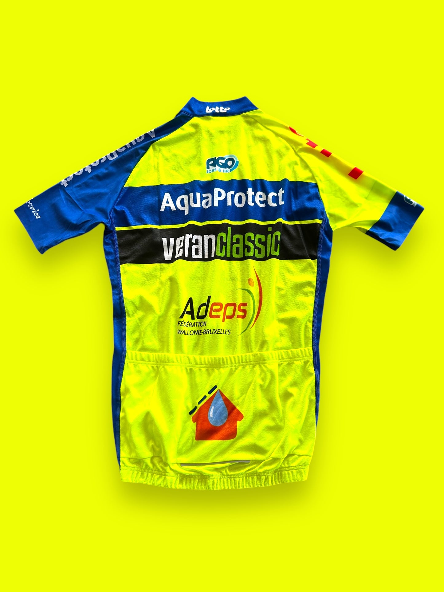 Short Sleeve Jersey | Vermarc | Lotto Aquaprotect Belgium | Pro Team Cycling Kit