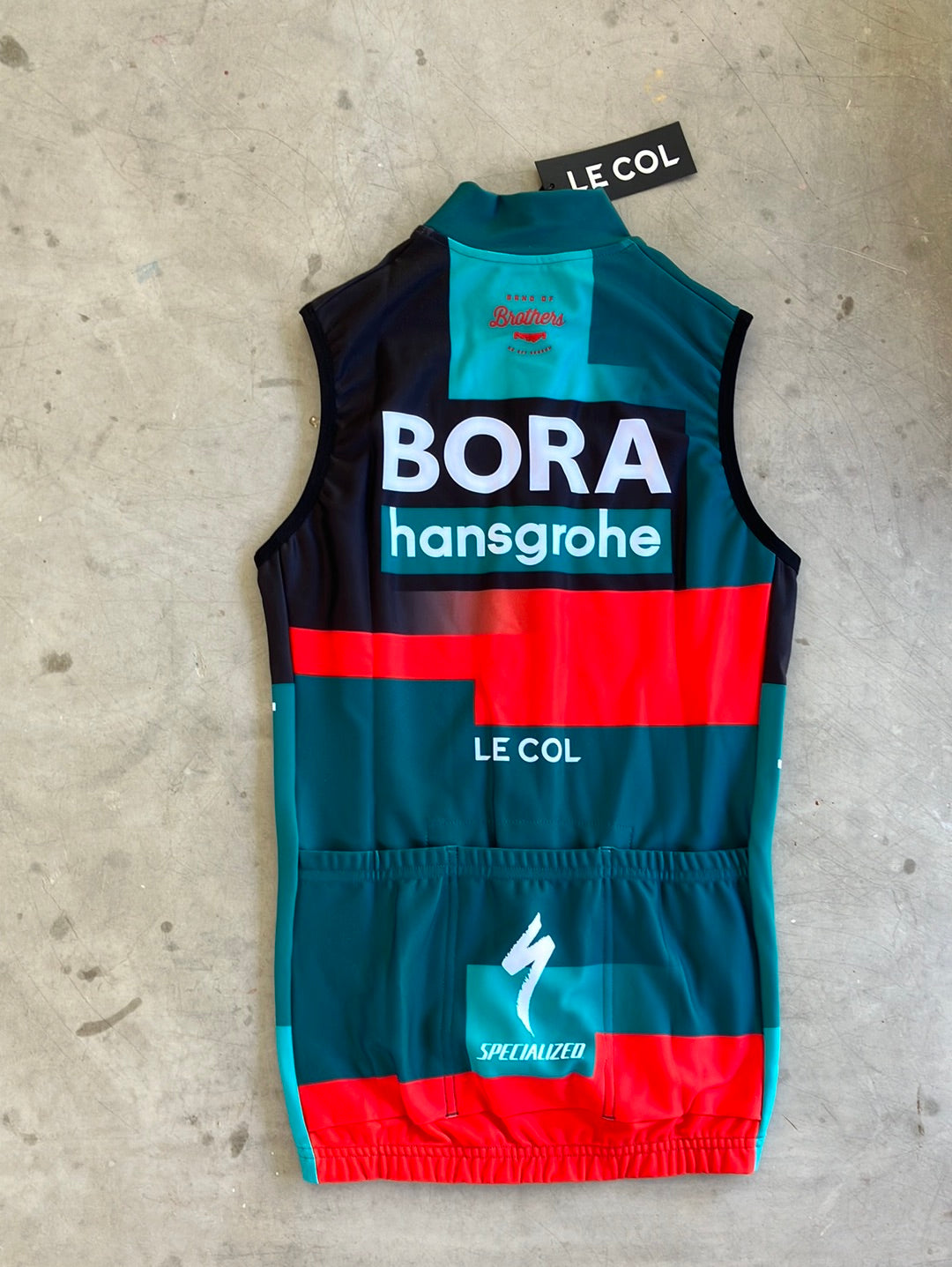 Pro AquaZero Vest / Gilet Wind / Rain Vest | Le Col | Bora Hansgrohe | Pro-Issued Cycling Kit