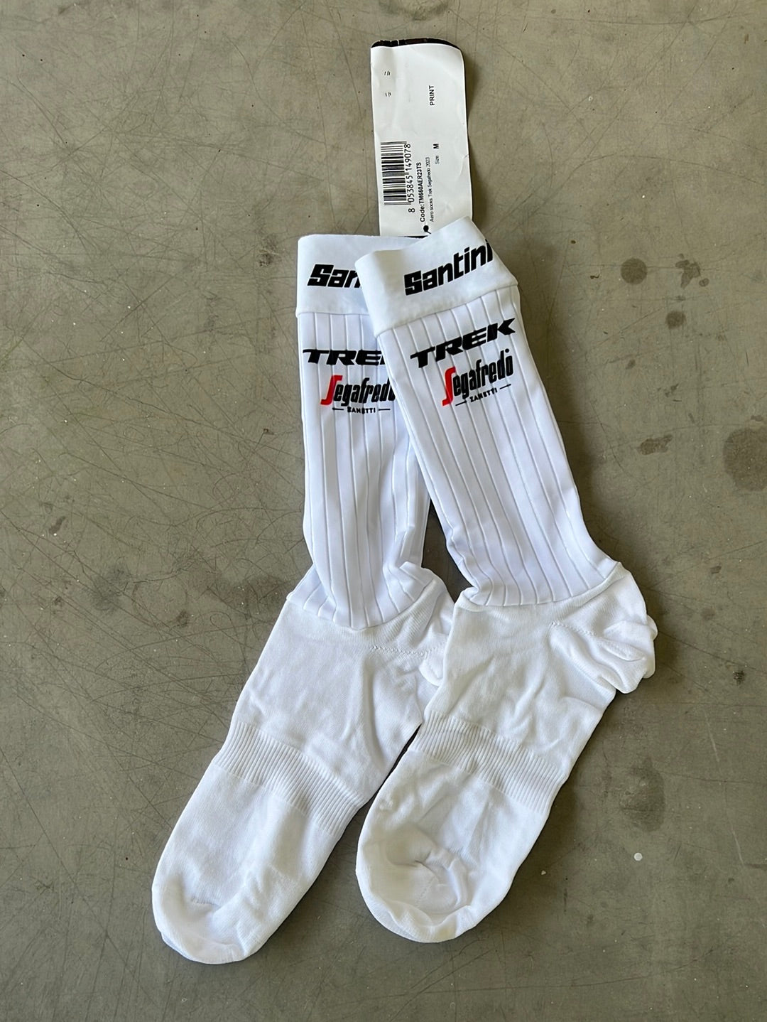 Aero Socks | Santini | Trek Segafredo | Pro-Issued Cycling Kit