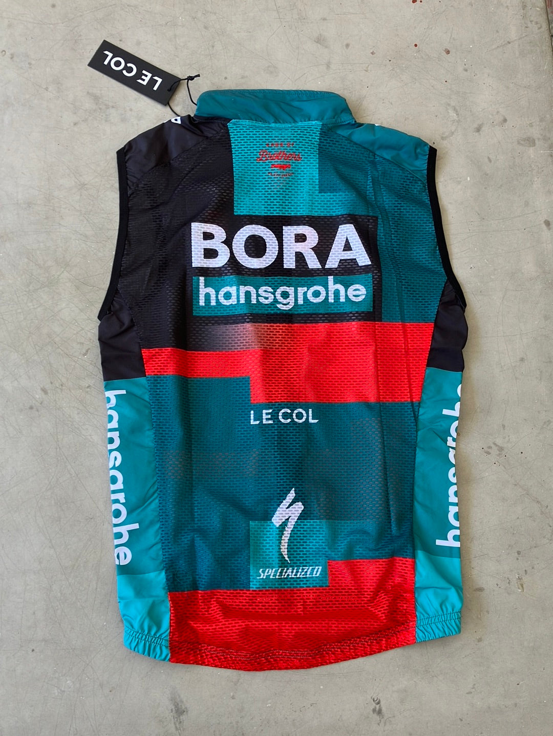 Thermal Wind Vest / Gilet | Le Col | Bora Hansgrohe | Pro-Issued Cycling Kit