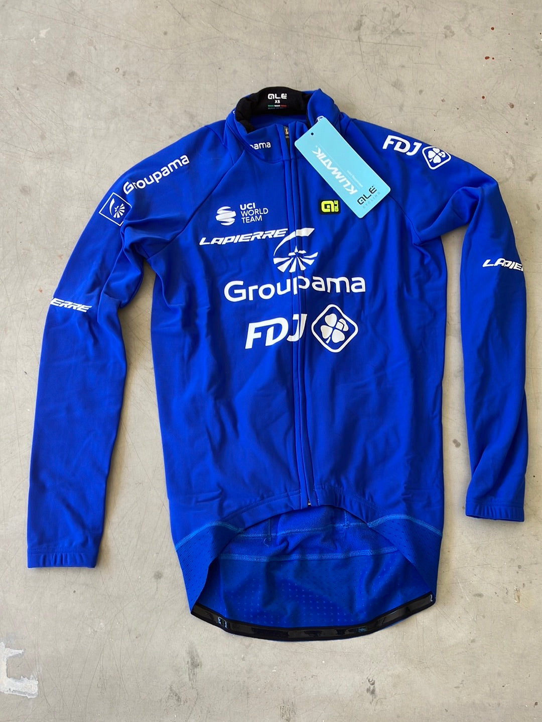 Long Sleeve Gabba Jersey / Jacket Thermal Winter | Ale | Groupama Française des Jeux | Pro Cycling Kit