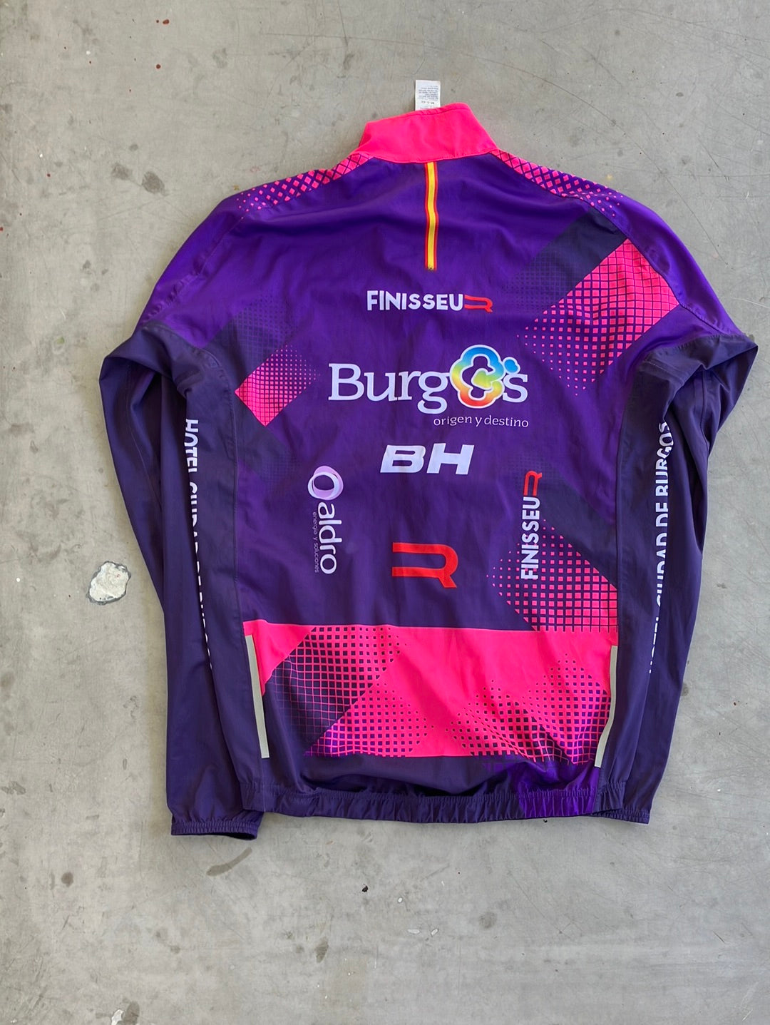 Burgos BH | Finisseur Rain Jacket | M | Purple | Pro-Issued Team Kit