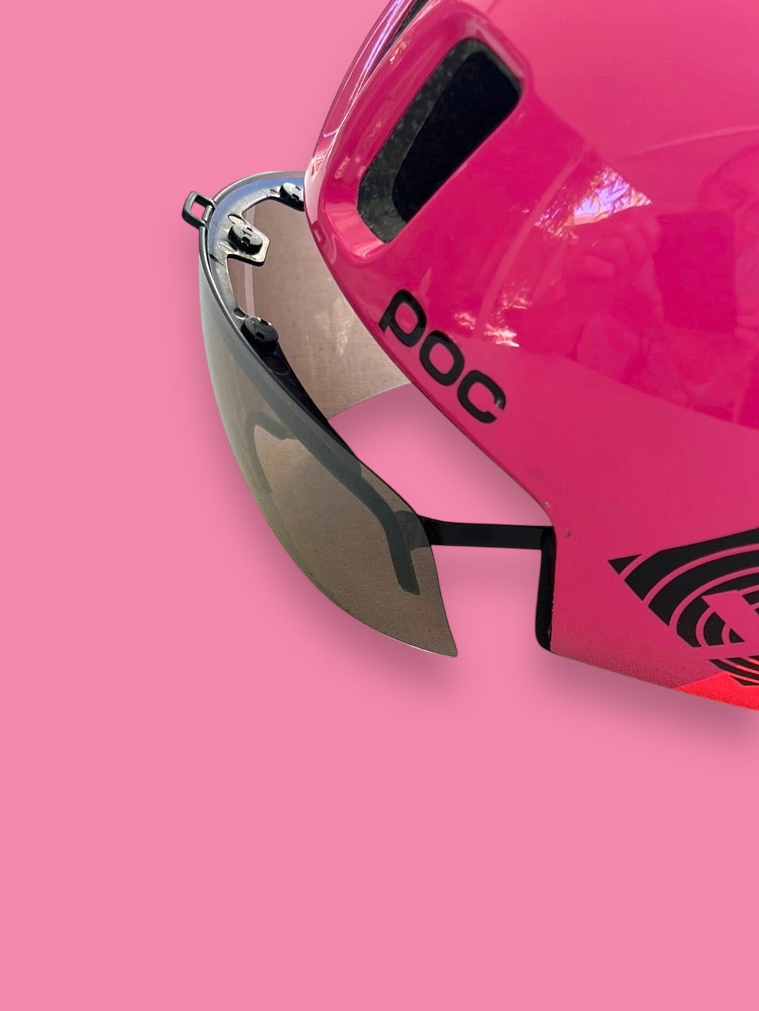 EF Education First | POC Procen TT Helmet | Pink | M | Pro-Issued Pro Team Kit