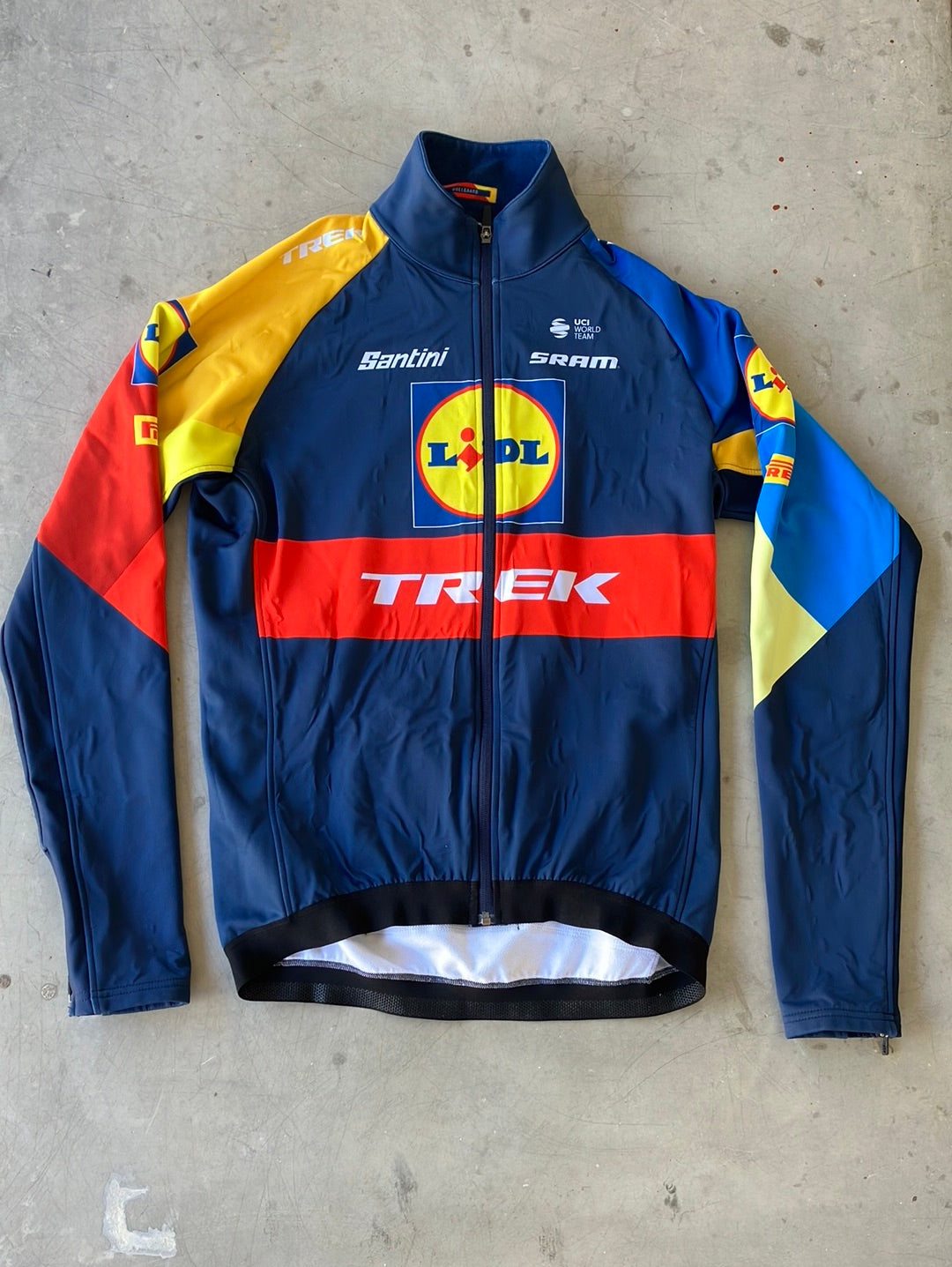 Long Sleeve Gabba Jacket | Santini | Lidl Trek | Pro Cycling Kit