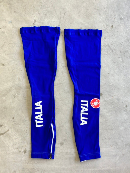 Leg Warmers Winter Thermal | Castelli | Italy/Italia National Team | Pro Cycling Kit