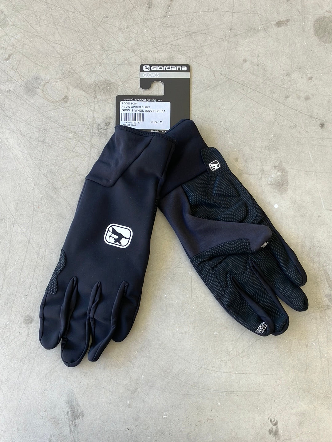 Thermal Winter Gloves Long FInger  | Giordana | Mitchelton Scott | Pro Cycling Kit