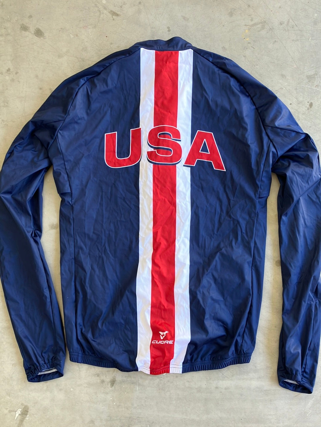 Rain Jacket | Cuore | USA Men National Team | Pro-Issued Cycling Kit