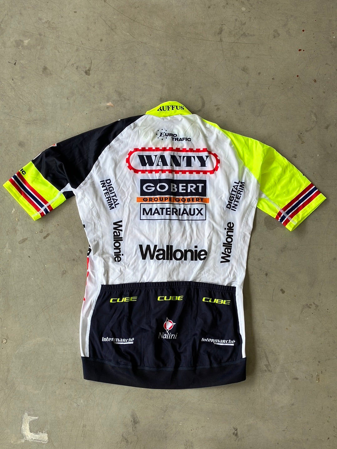 Short Sleeve Jersey | Nalini | Intermarche Wanty | Pro-Issued Cycling Kit