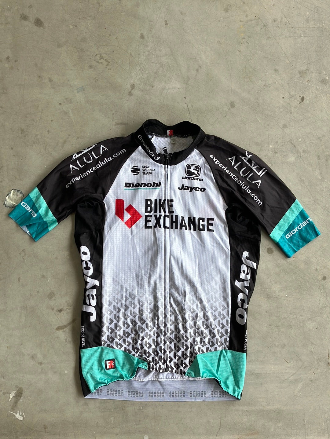 Short Sleeve Aero Jersey | Giordana | Bianchi Bike Exchange | Pro Cycling Kit