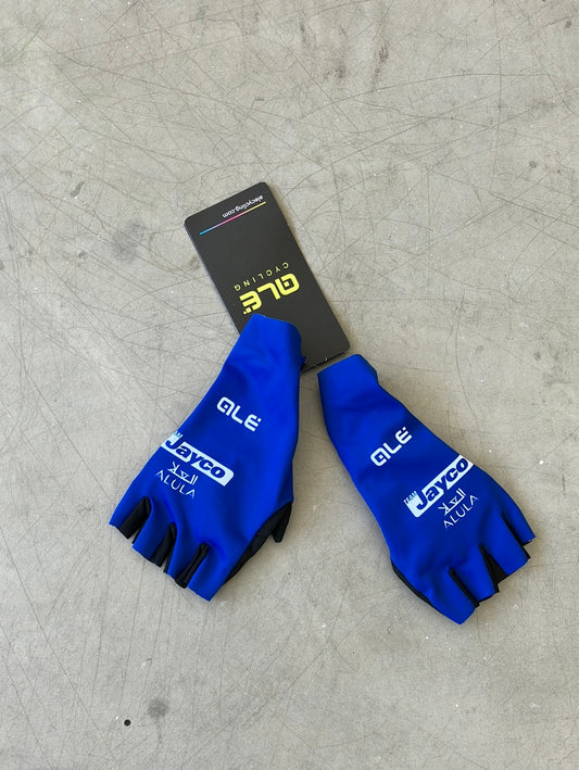 Race Gloves / Mitts | Ale | Jayco Alula Men's | Pro-Issued Cycling Kit