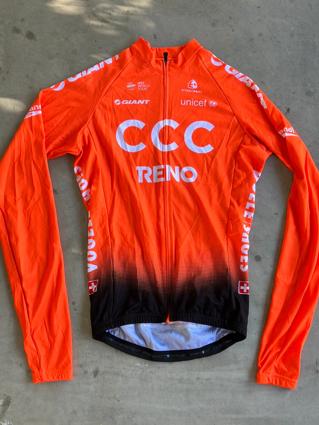 Long Sleeve Jersey Lightweight  |Extendo |CCC Reno Giant |Pro Cycling Kit