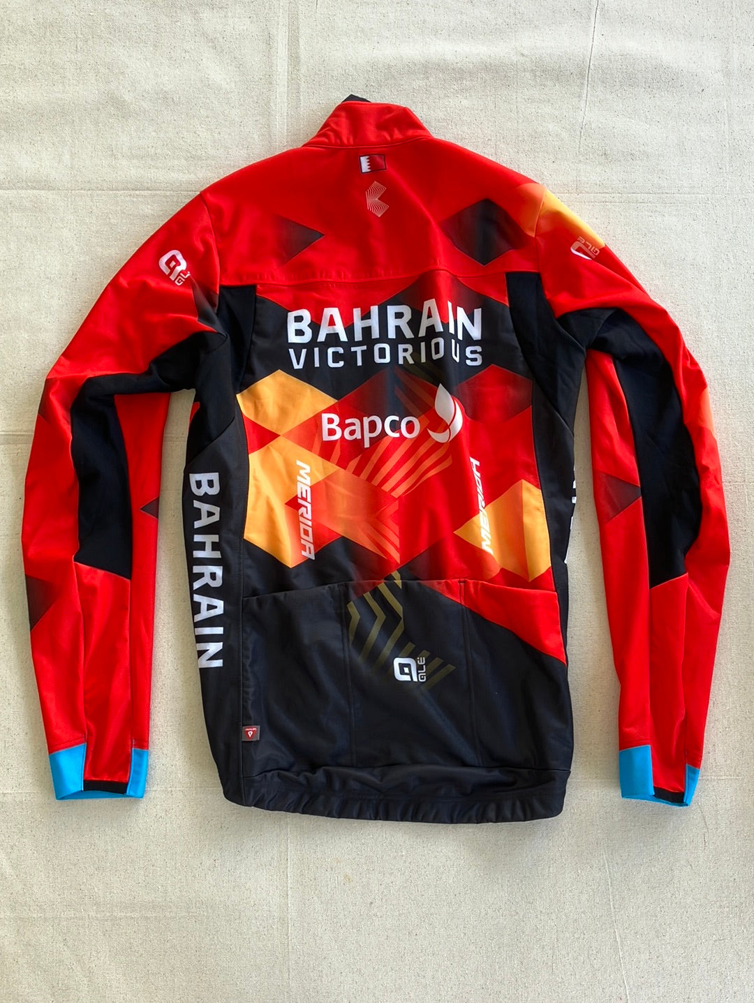 Rain Jacket | Ale | Team Bahrain Victorious | Pro Cycling Kit