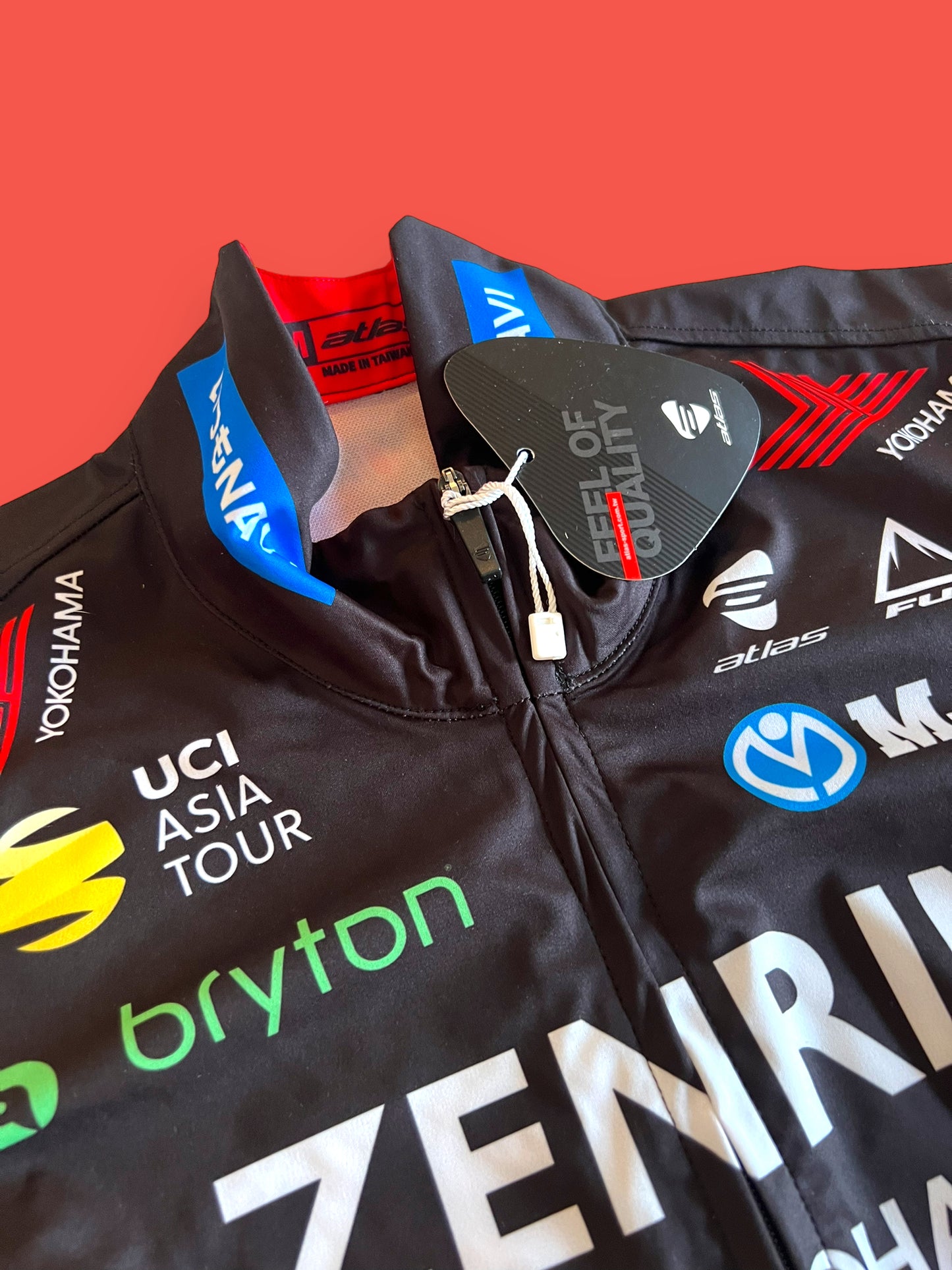 Long Sleeve Wind Jacket | Atlas | Team Ukyo | Pro Cycling Kit