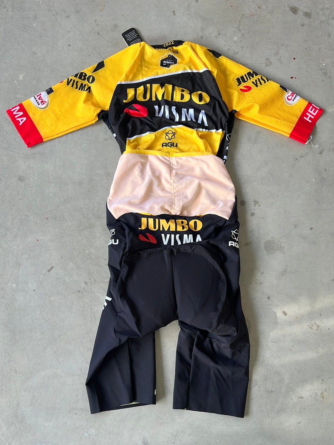 Road Suit | Agu | Jumbo Visma | Pro-Issued Cycling Kit