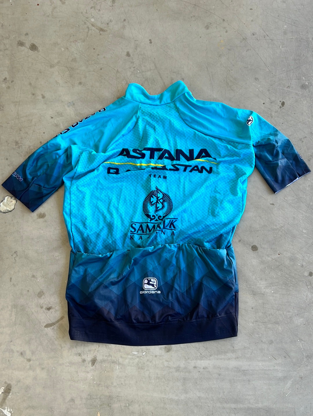 'FRC-Pro' Short Sleeve Jersey | Giordana | Astana Qazaqstan | Pro-Issued Cycling Kit