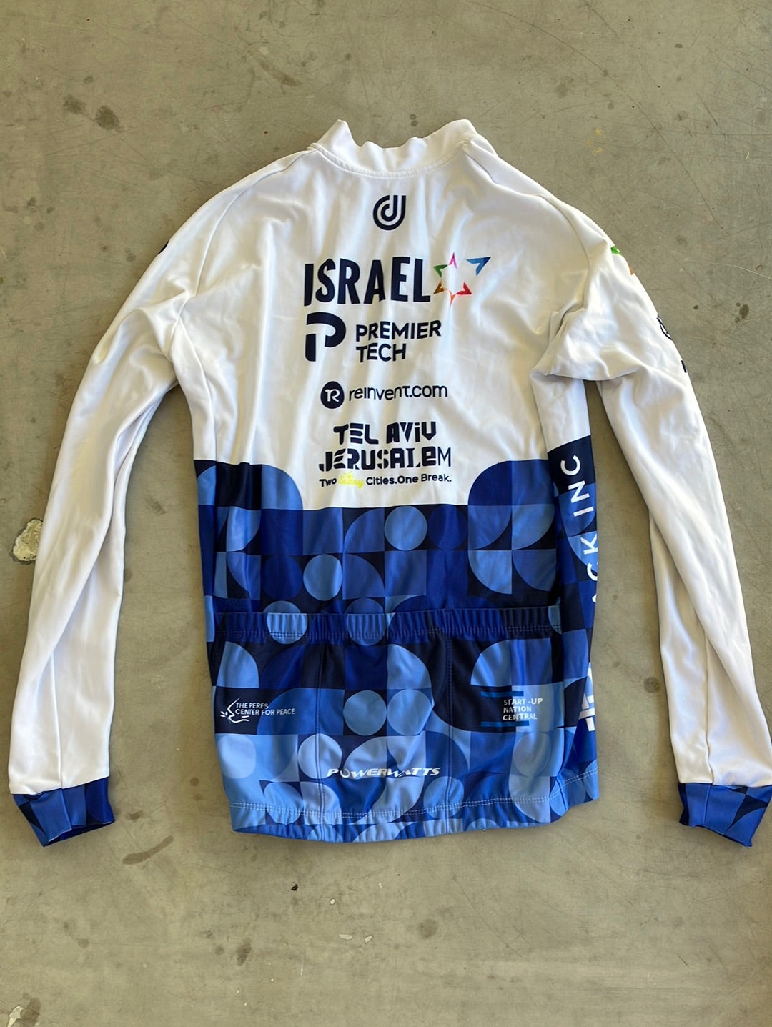 Long Sleeve Jersey Thermal Winter | Ekoi | Israel Premier Tech IPT | Pro Cycling Kit