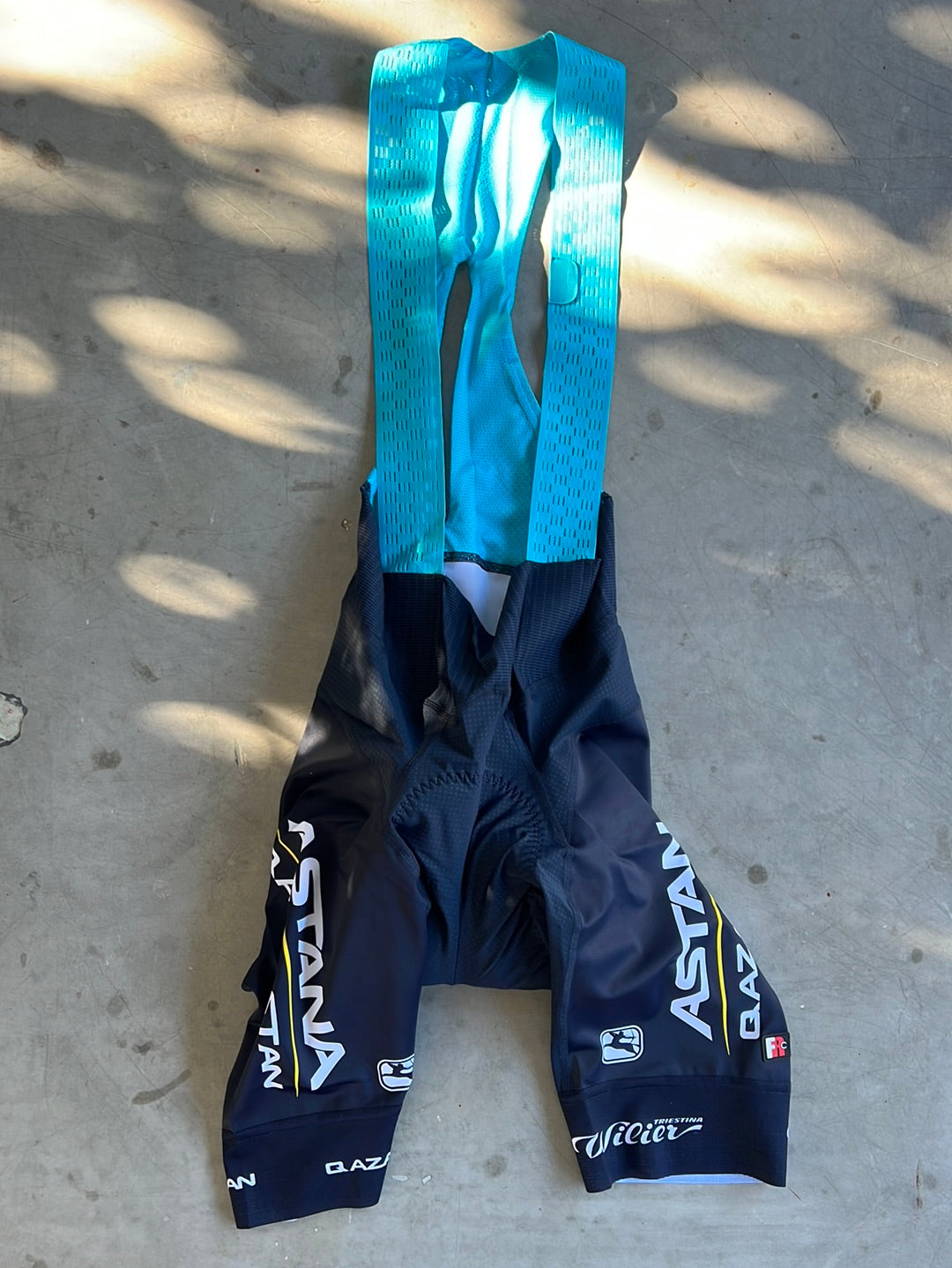 'FRC Carbon Pro' Bib Shorts |  Giordana | Astana Qazaqstan | Pro-Issued Cycling Kit