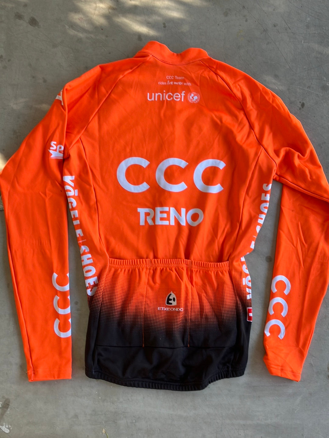 Long Sleeve Jersey Winter Thermal |Extendo |CCC Reno Giant |Pro Cycling Kit