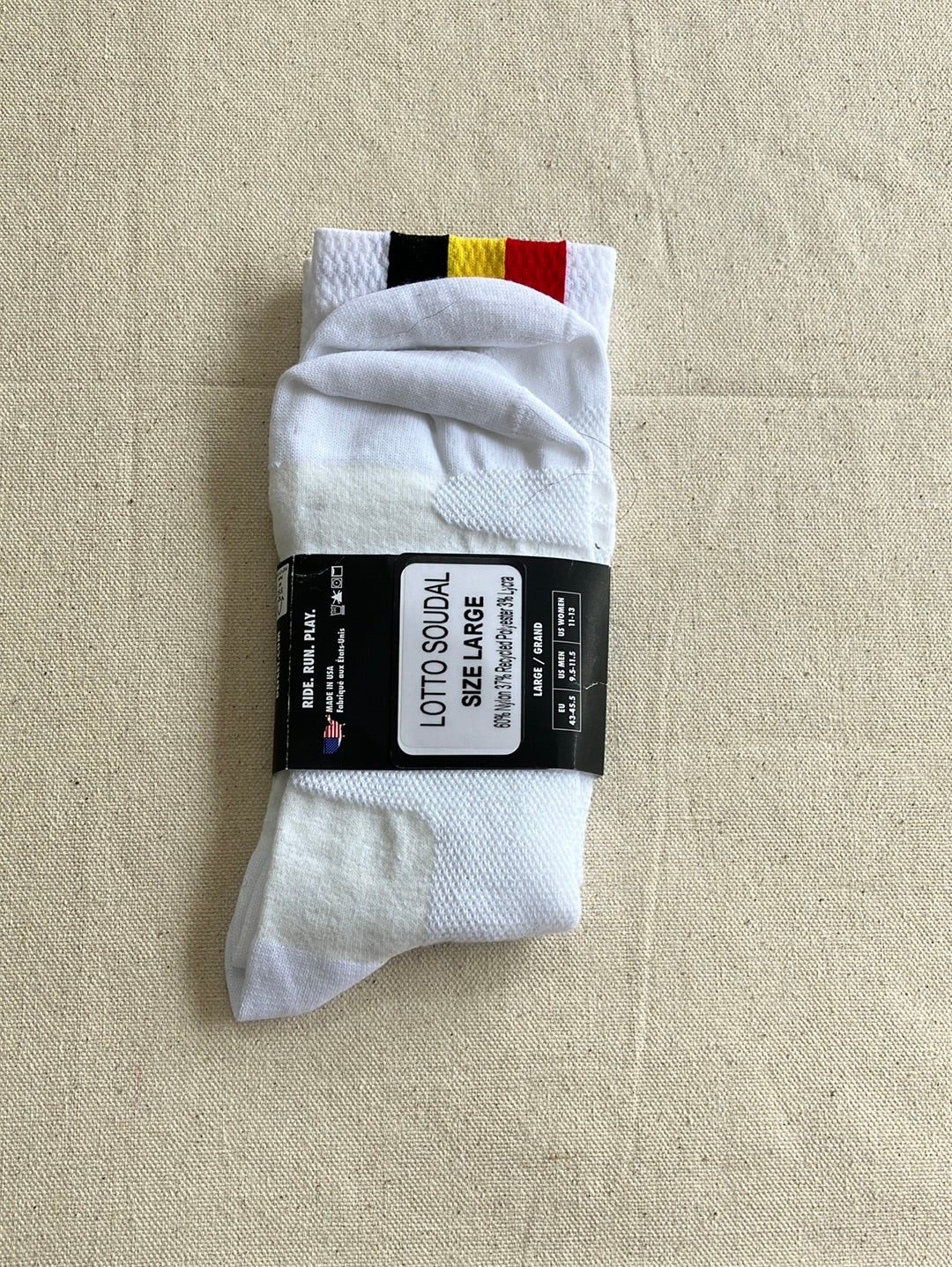 Race Socks | Vermarc | Lotto Dstny | Pro Team Cycling Kit