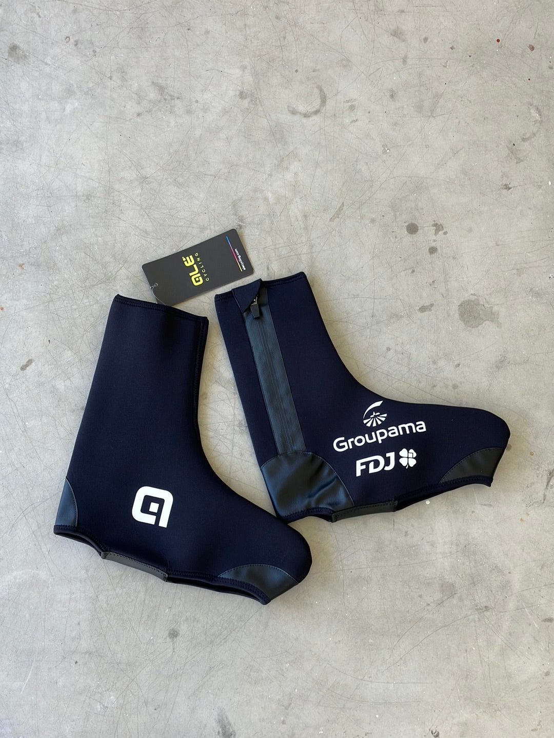 Winter Neoprene Overshoes Thermal Booties | Ale | Groupama Française des Jeux | Pro Cycling Kit