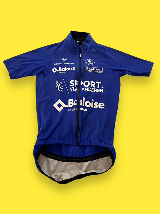 Short Sleeve Gabba Jersey Water-Resistant | Vermarc | Sport Vlaanderen / Baloise | Pro Cycling Kit