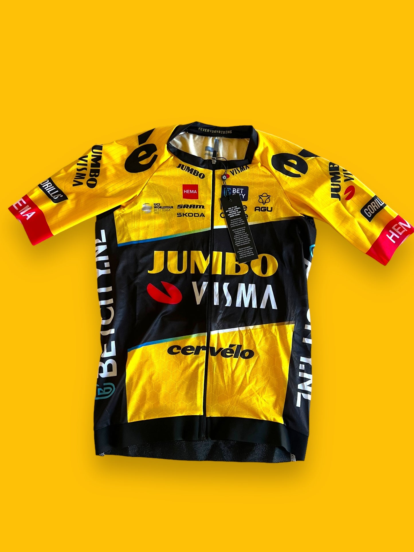 Summer Jersey Short Sleeve | Agu | Jumbo Visma | Pro Cycling Kit