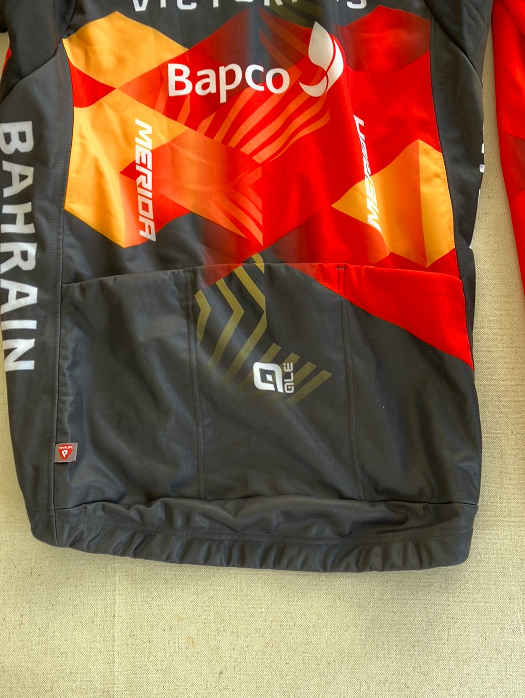 Rain Jacket | Ale | Team Bahrain Victorious | Pro Cycling Kit