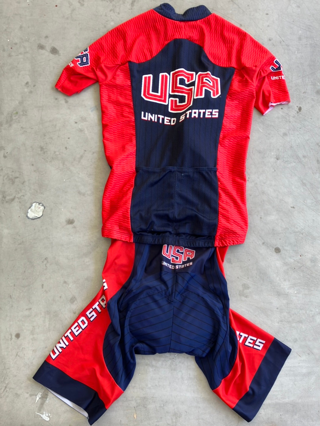 Cycling Kit Bundle - Jersey & Bibs | Cuore | USA Men National Team | Pro-Issued Cycling Kit