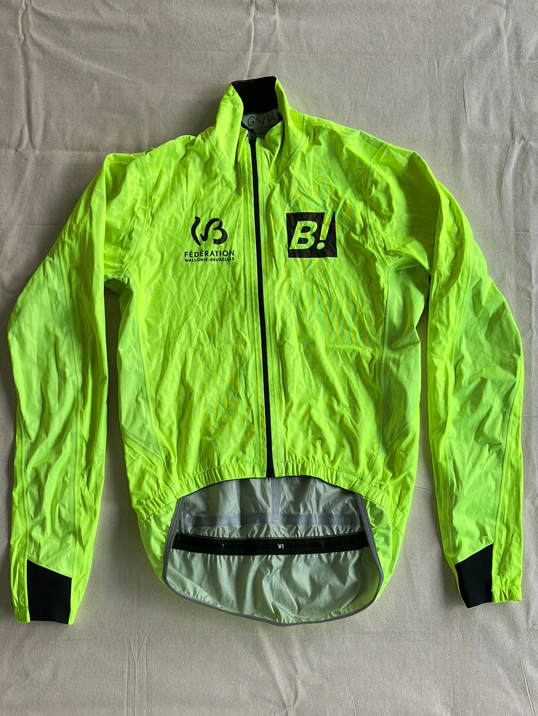 Rain Jacket | Vermarc | Bingoal WB Pro Team | Pro Cycling Kit