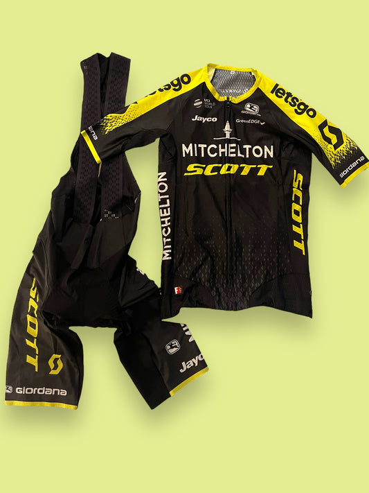 Cycling Kit Bundle - Summer Jersey & Summer Bib Shorts | Giordana | Mitchelton Scott Pro Team | Pro Cycling Kit