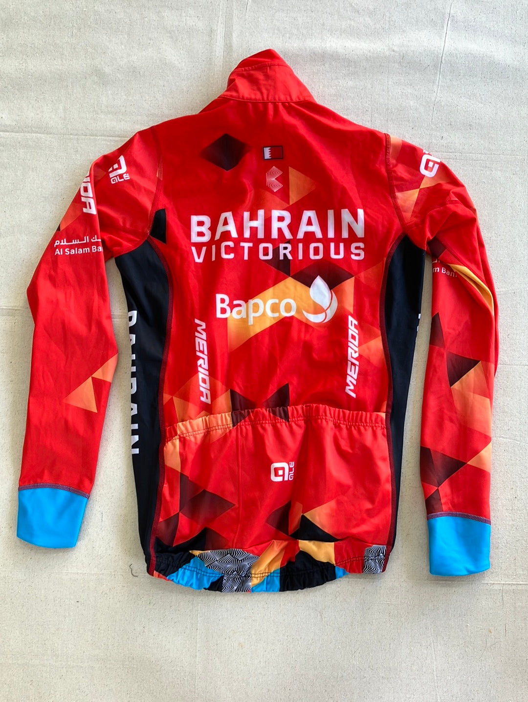 Winter Jacket Long Sleeve | Ale | Team Bahrain Victorious | Pro Cycling Kit