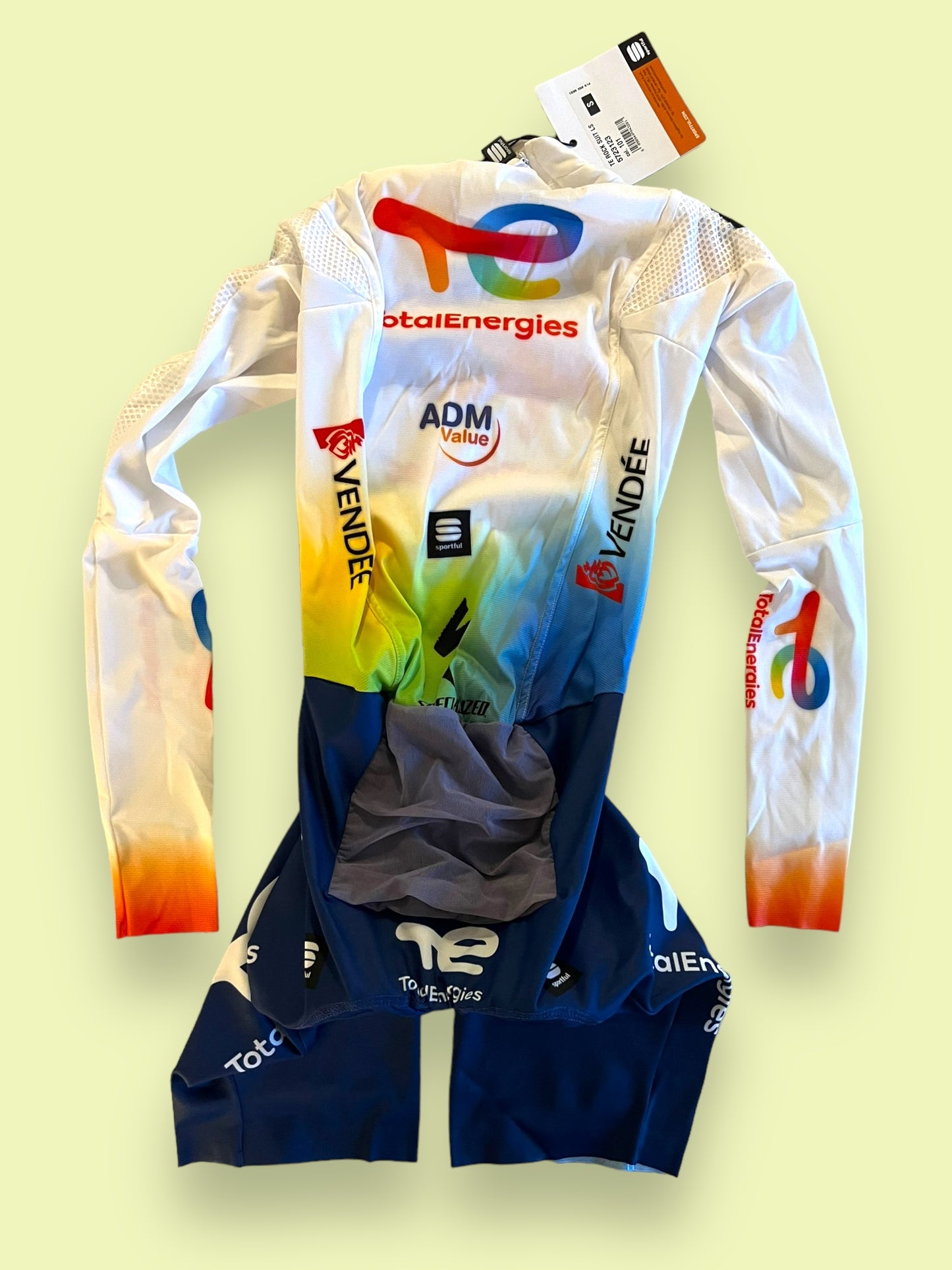 TT Suit 'Rock'  Long Sleeve | Sportful | Total Energies | Pro Cycling Kit